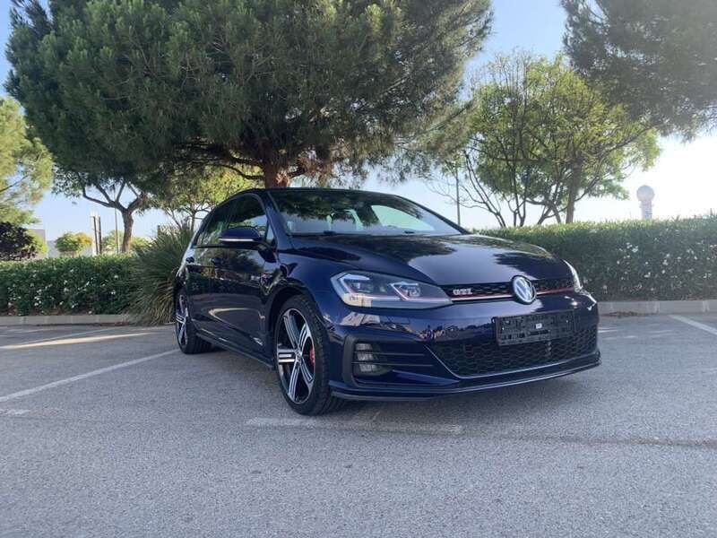 Usado VW Golf VII GTI 245 CV (180 kW) 2020 Azul Utilitario