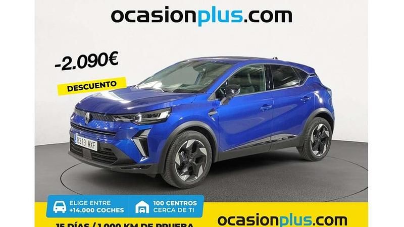 Azul Usado 2024 Renault Captur Techno SUV | 20.900 € (Precio justo) - Imagen 1/4