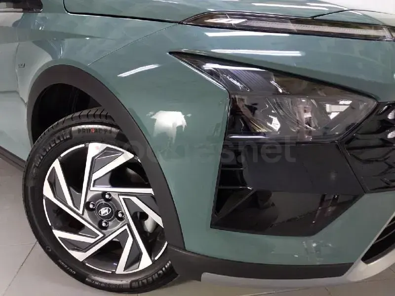 Ny Hyundai Bayon 100 HK (73 kW) 2025 Grön SUV