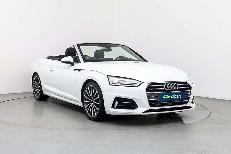 Usado Audi A5 Cabriolet S-Line 190 CV (139 kW) 2018 Blanco Descapotable