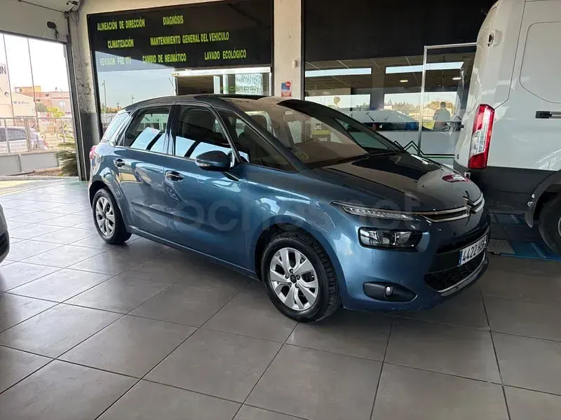 Usado Citroën C4 Picasso Intensive 115 CV (84 kW) 2013 Verde Monovolumen