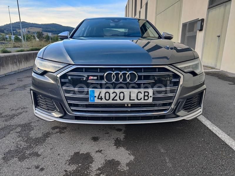 Usado Audi A6 S-Line 350 CV (257 kW) 2019 Gris / plata Berlina