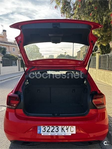 Usado VW Polo Advance 95 CV (69 kW) 2019 Rojo Utilitario
