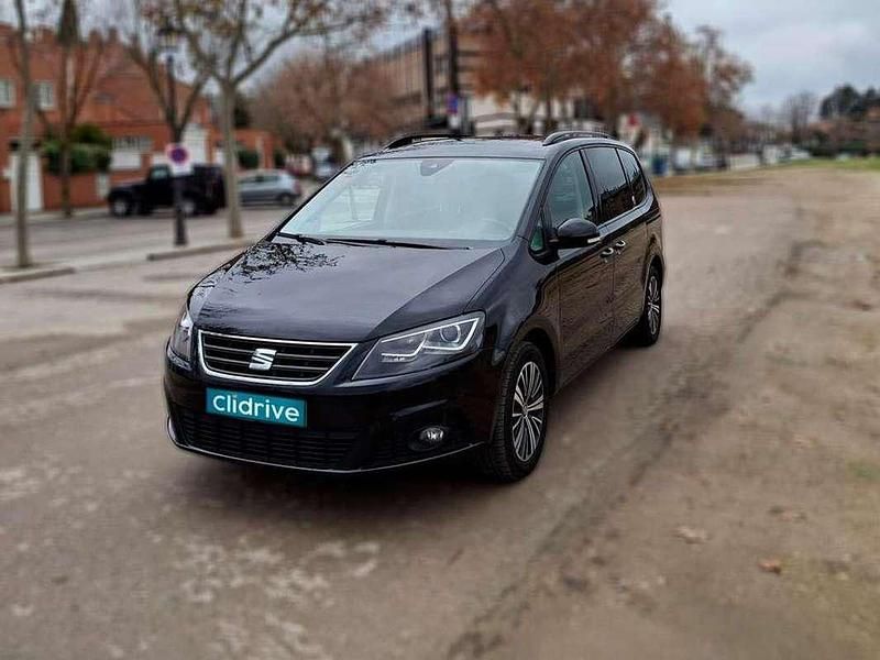 Usado Seat Alhambra Style 150 CV (110 kW) 2016 Negro Monovolumen