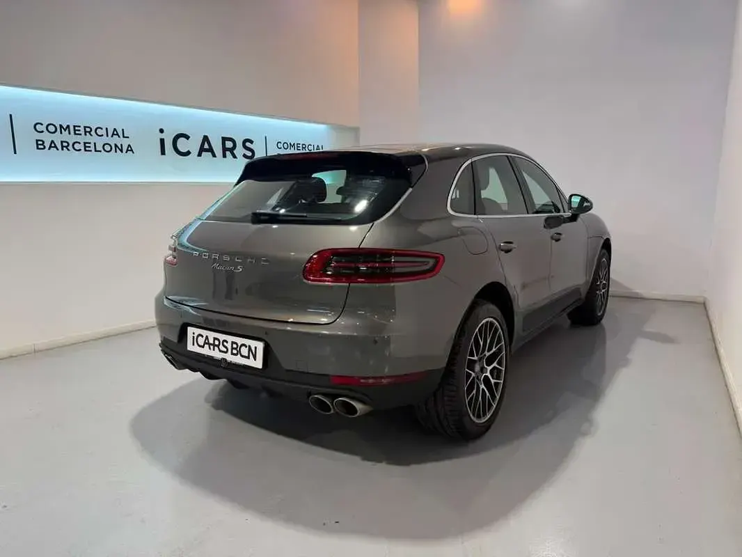 Usado Porsche Macan S 340 CV (250 kW) 2015 Gris SUV