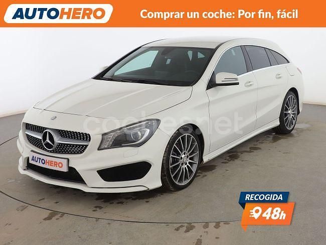 Blanco Usado 2015 Mercedes CLA200 Shooting Brake AMG line Familiar | 18.799 € (Un poco caro) - Imagen 1/3