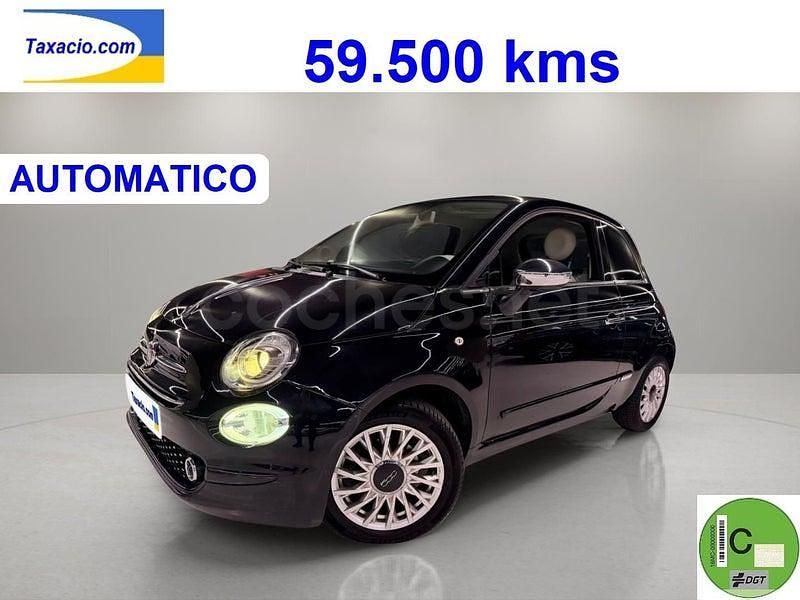 Usado Fiat 500 Lounge 69 CV (50 kW) 2018 Negro Berlina