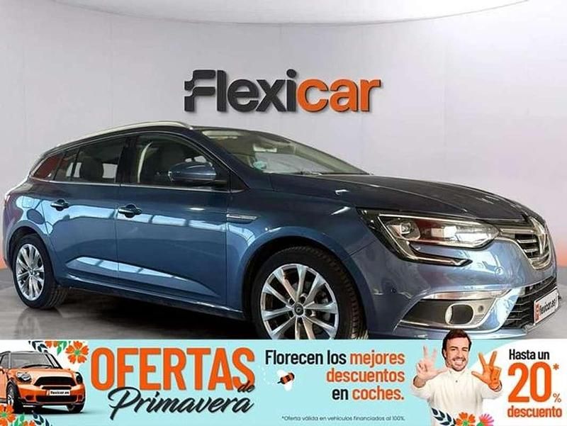 Usado Renault Mégane GrandTour Business 140 CV (102 kW) 2019 Azul Familiar