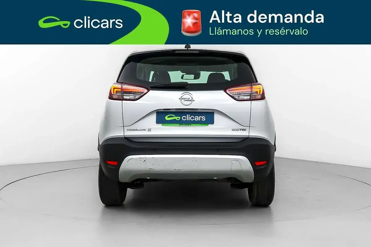 Usado Opel Crossland X Edition 110 CV (80 kW) 2019 Plateado SUV
