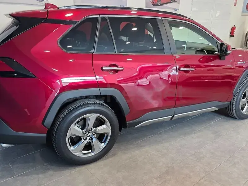 Usado Toyota RAV4 Hybrid Luxury 222 CV (163 kW) 2020 Granate SUV