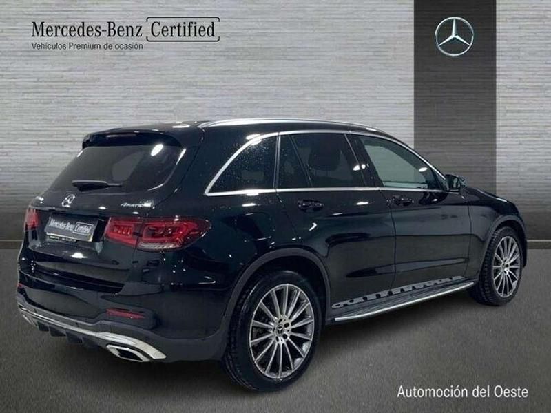 Usado Mercedes GLC220 199 CV (146 kW) 2022 Negro SUV