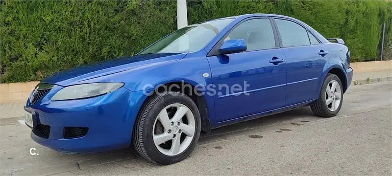 Brugt Mazda 6 Active 120 HK (88 kW) 2005 Blå Sedan