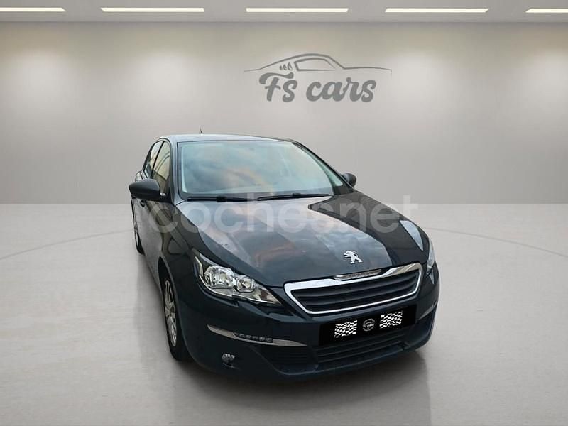 Usado Peugeot 308 Active 100 CV (73 kW) 2015 Azul Berlina