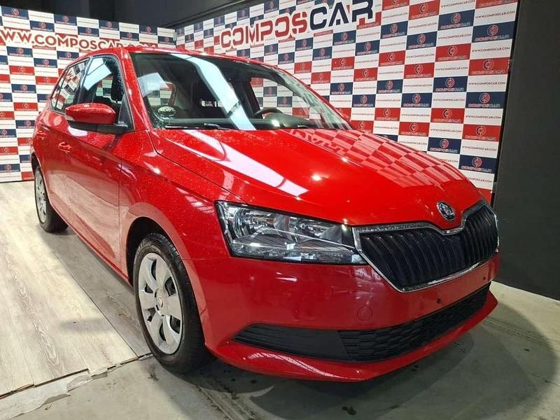 Usado Skoda Fabia Active 75 CV (55 kW) 2020 Rojo Utilitario