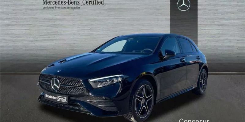 Negro Usado 2023 Mercedes A200 Berlina | 32.900 € (Precio justo) - Imagen 1/4