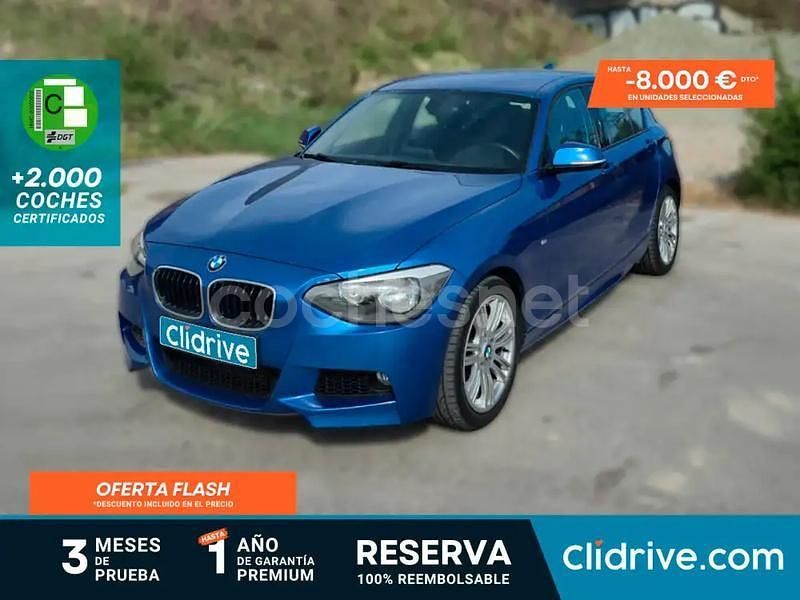 Azul Usado 2014 BMW 118 Utilitario | 14.290 € (Precio justo) - Imagen 1/3