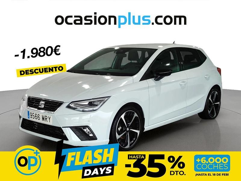 Blanco Usado 2024 Seat Ibiza FR Utilitario | 21.790 € (Un poco caro) - Imagen 1/4