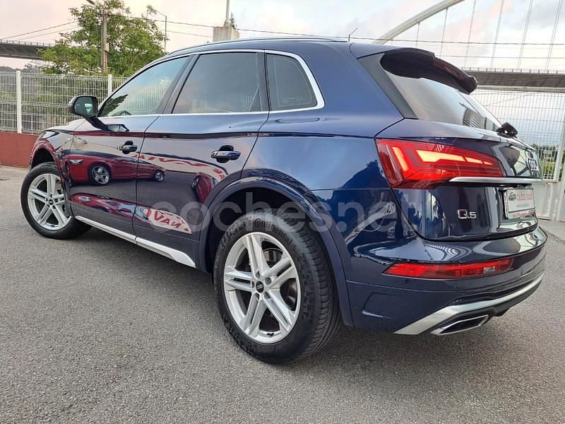 Usado Audi Q5 S-Line 204 CV (150 kW) 2021 Azul SUV