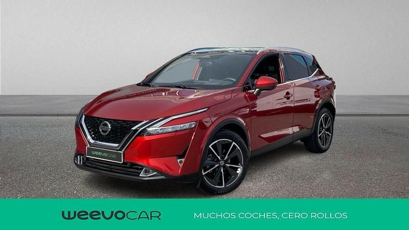 Rojo Usado 2022 Nissan Qashqai Tekna SUV | 26.990 € (Precio justo) - Imagen 1/4