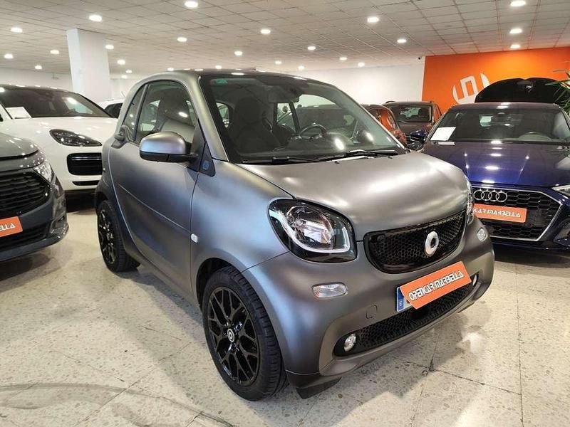 Gris Usado 2019 Smart ForTwo Electric Drive Coupe | 9999 € (Buen precio) - Imagen 1/4
