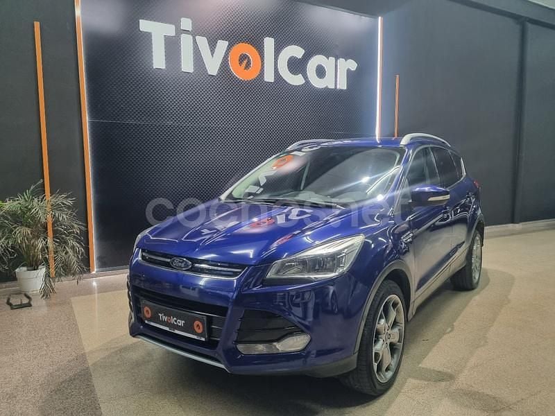 Azul Usado 2015 Ford Kuga Titanium SUV | 12.990 € (Precio justo) - Imagen 1/4