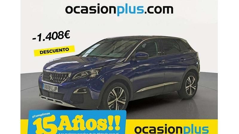 Azul Usado 2020 Peugeot 3008 Allure Monovolumen | 13.991 € (Super precio) - Imagen 1/4