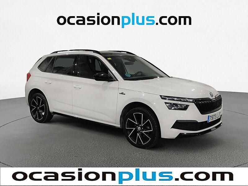 Usado Skoda Kamiq Monte Carlo 150 CV (110 kW) 2020 Blanco SUV