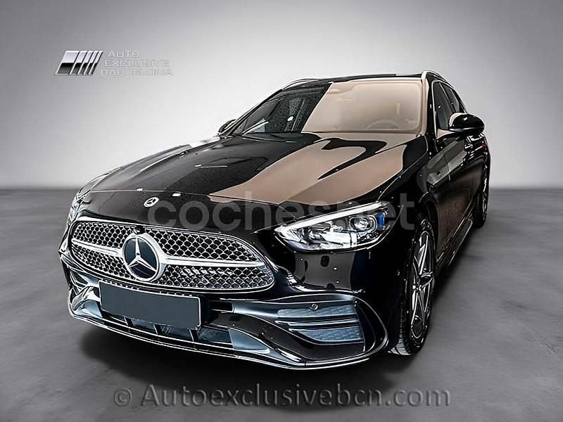 Negro Usado 2024 Mercedes C300e Familiar | 46.990 € (Precio justo) - Imagen 1/4