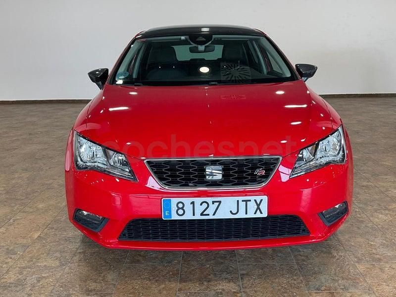 Usado Seat Leon CONNECT 110 CV (80 kW) 2016 Rojo Berlina