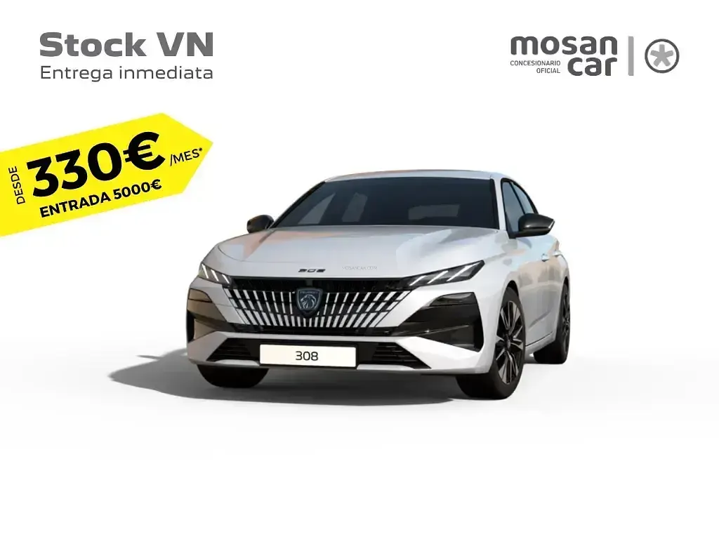 Nuevo Peugeot 308 Allure 114 kW (156 CV) 2026 Blanco Berlina