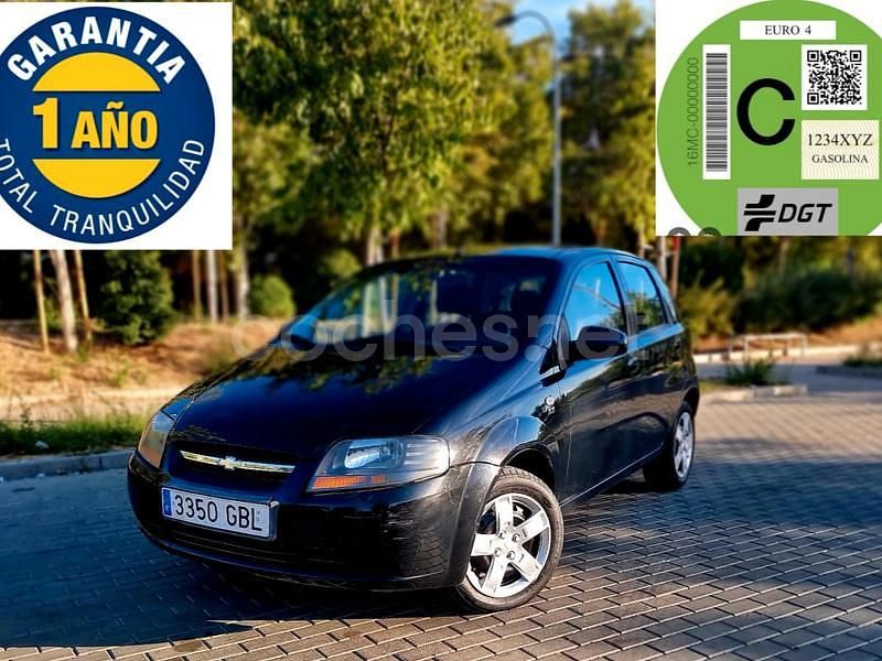 Negro Usado 2008 Chevrolet Kalos SE Berlina | 4000 € (Un poco caro) - Imagen 1/4
