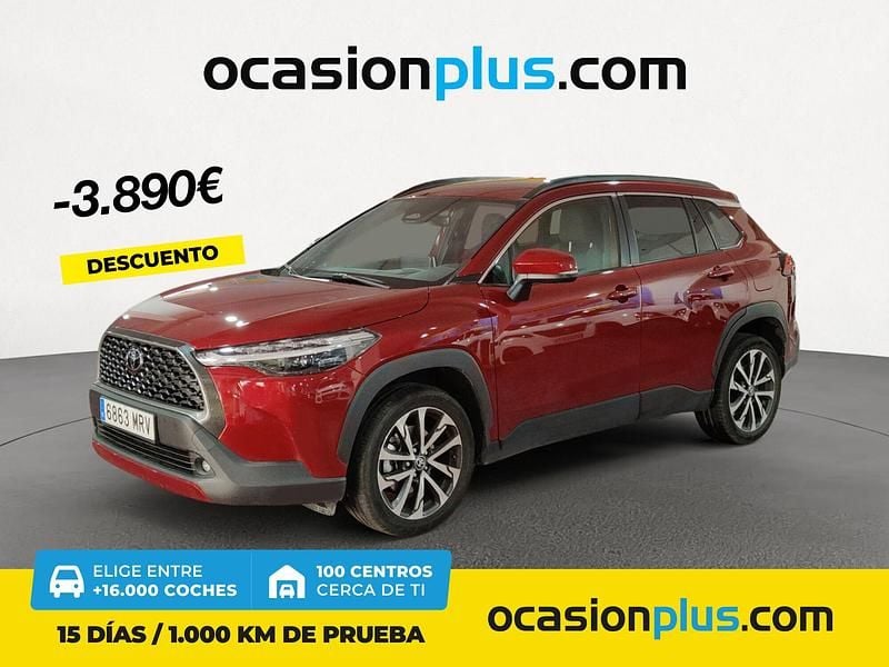 Rojo Usado 2024 Toyota Corolla Cross Style SUV | 32.890 € (Precio justo) - Imagen 1/4