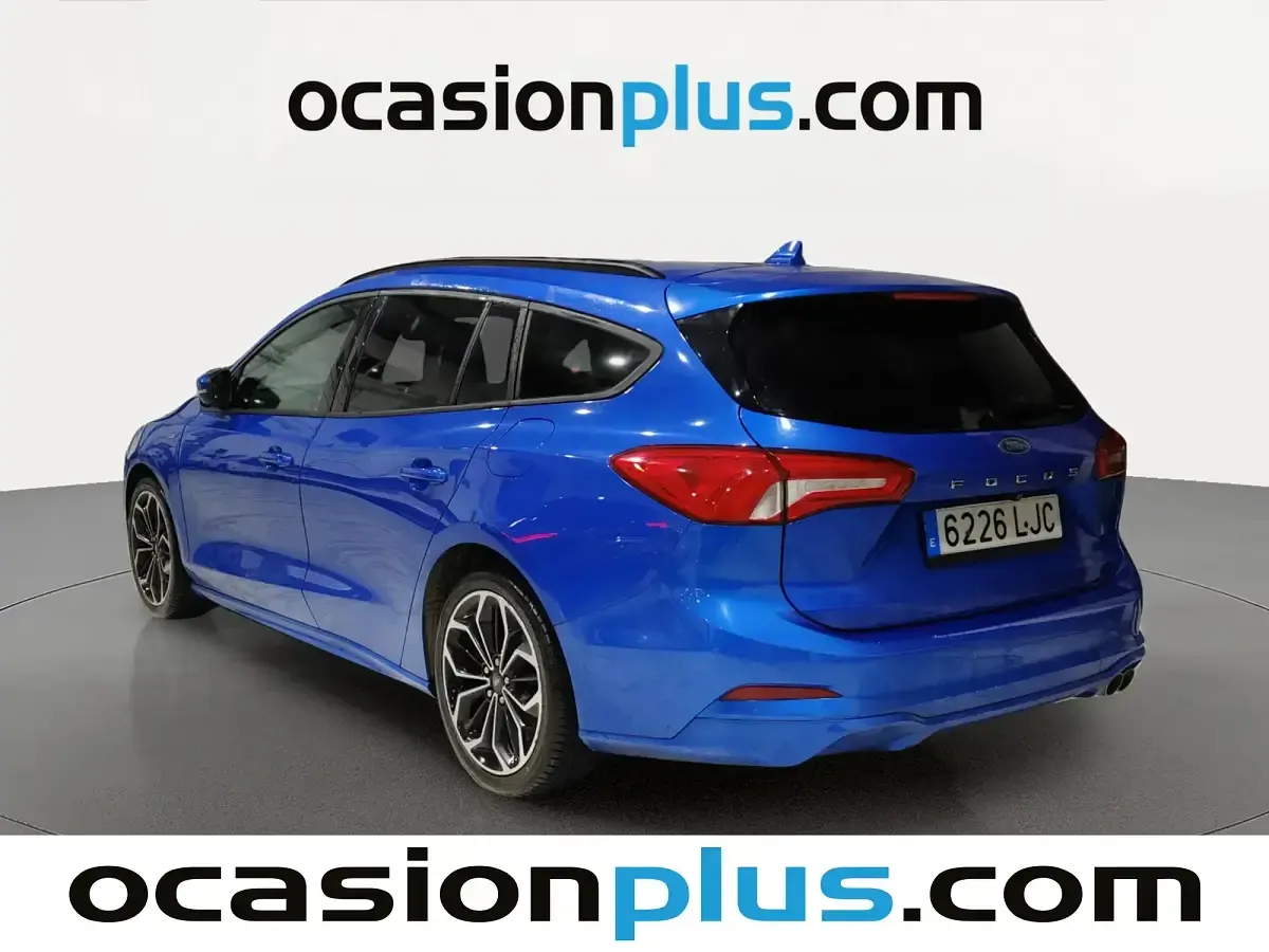 Usado Ford Focus ST-Line 125 CV (91 kW) 2020 Azul Familiar