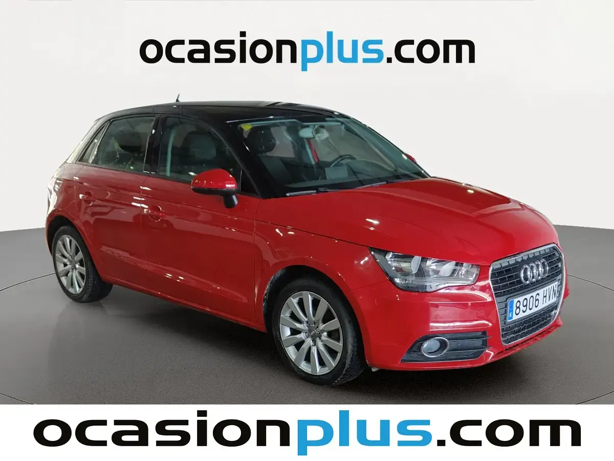 Usado Audi A1 Sportback Attraction 86 CV (63 kW) 2014 Rojo Utilitario