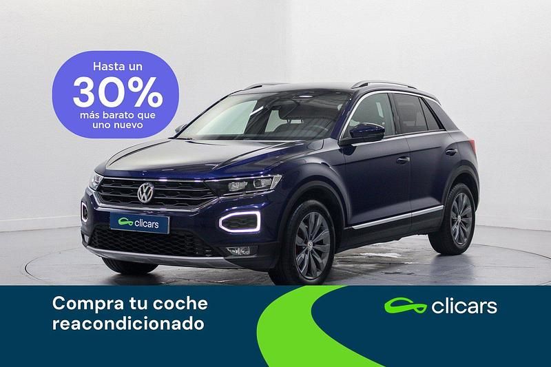 Usado VW T-Roc Sport 150 CV (110 kW) 2020 Azul SUV