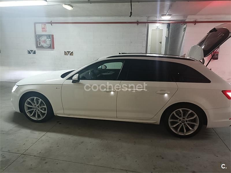 Usado Audi A4 S-Line 190 CV (139 kW) 2016 Blanco Familiar