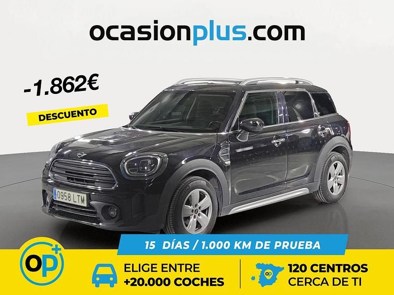 Negro Usado 2021 Mini One D Countryman SUV | 19.990 € (Precio justo) - Imagen 1/4
