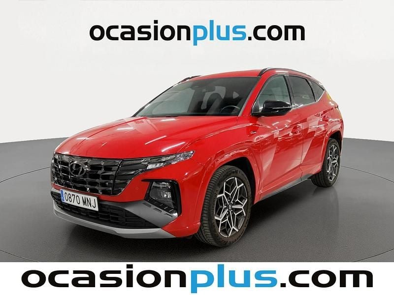 Usado Hyundai Tucson N Line 150 CV (110 kW) 2024 Rojo SUV