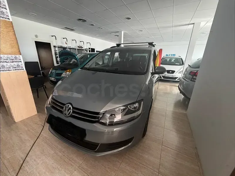Usado VW Sharan Advance 140 CV (102 kW) 2011 Azul Monovolumen