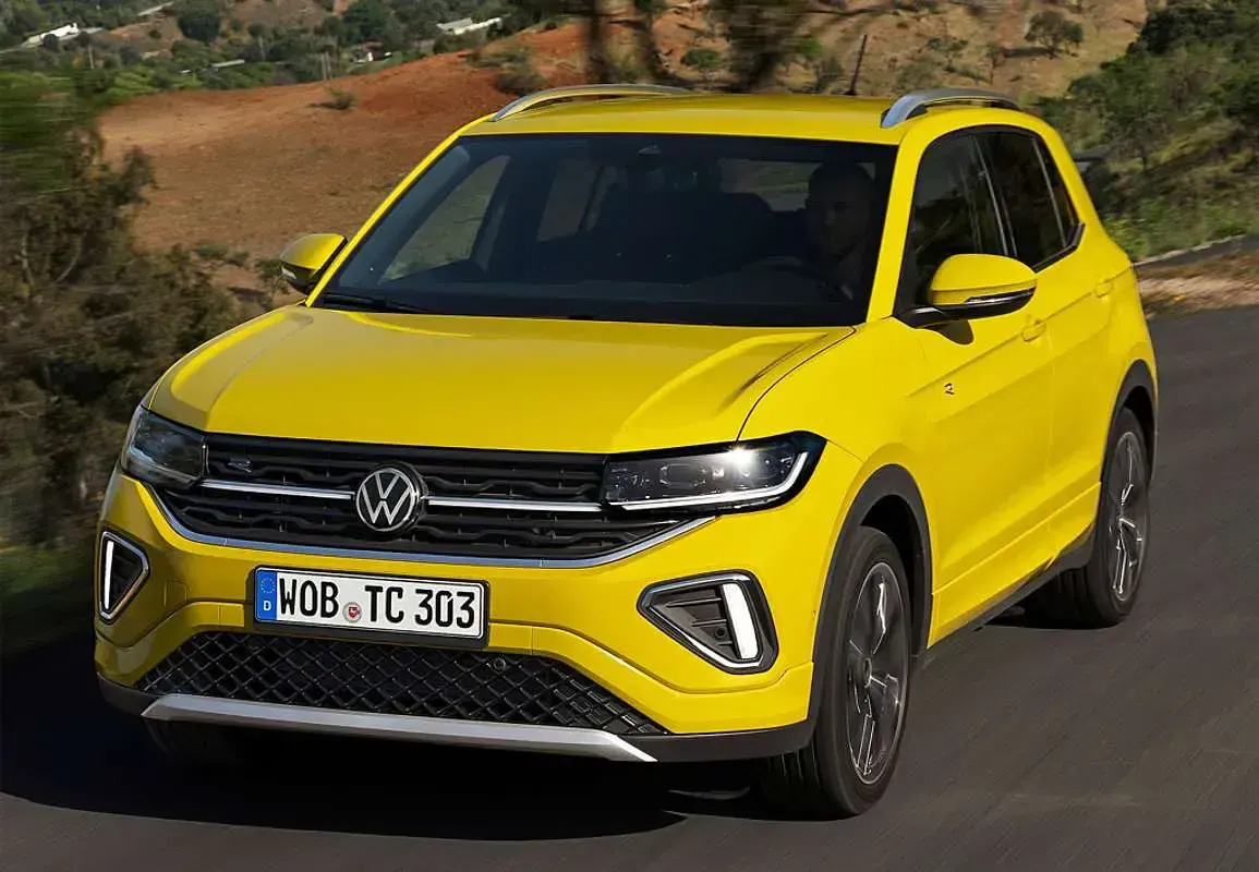Usado VW T-Cross Advance 95 CV (69 kW) 2022 Naranja SUV