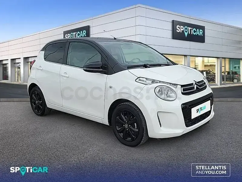Usado Citroën C1 Origins 72 CV (52 kW) 2019 Blanco Utilitario