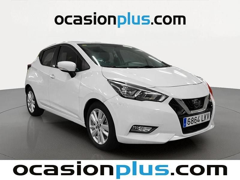 Usado Nissan Micra Acenta 100 HP (73 kW) 2020 Branco Citadino
