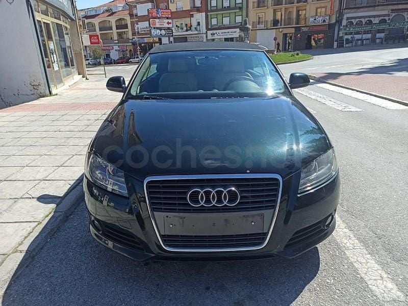 Usado Audi A3 Cabriolet Ambition 105 CV (77 kW) 2010 Verde Descapotable