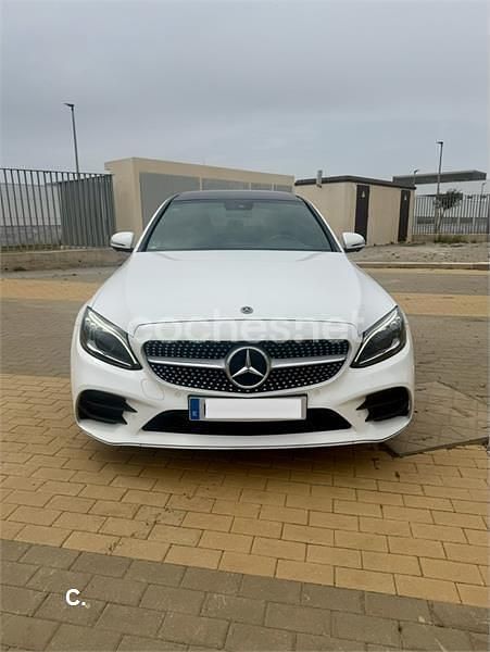 Usado Mercedes C220 170 CV (125 kW) 2018 Blanco Berlina