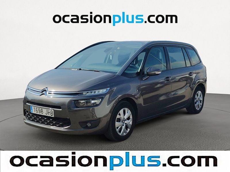 Gris Usado 2015 Citroën Grand C4 Picasso PureTech Monovolumen | 9900 € (Buen precio) - Imagen 1/4