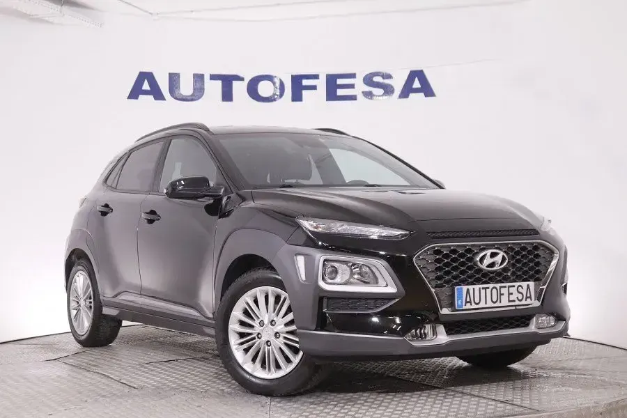 Usado Hyundai Kona 120 CV (88 kW) 2018 Negra SUV