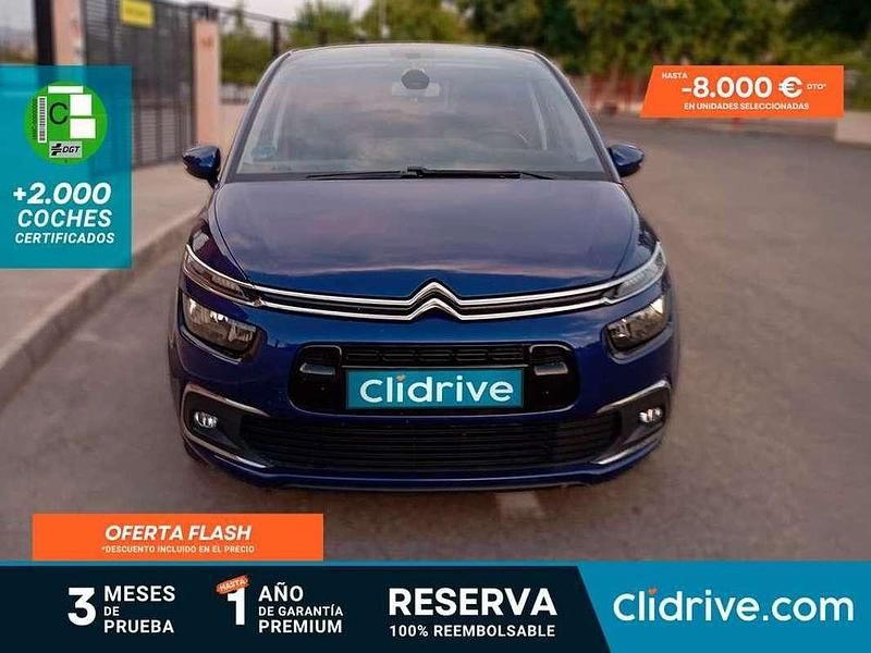 Azul Usado 2017 Citroën C4 Feel Monovolumen | 8390 € (Buen precio) - Imagen 1/3
