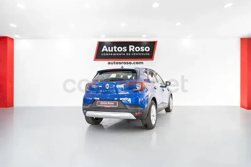 Usado Renault Captur Intens 91 CV (66 kW) 2022 Azul SUV