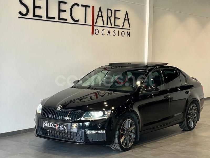 Negro Usado 2014 Skoda Octavia RS Berlina | 12.990 € (Precio justo) - Imagen 1/4