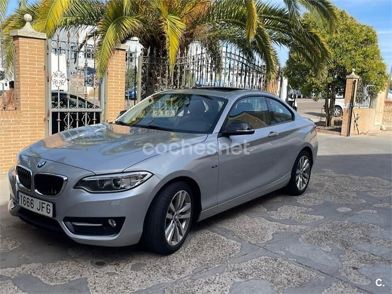 Usado BMW 218 143 CV (105 kW) 2015 Gris / plata Coupe